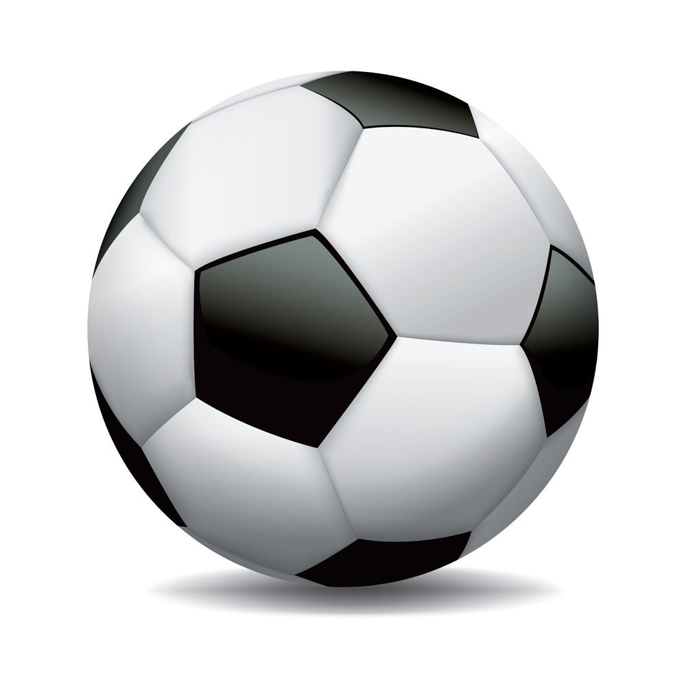 Illustration – Soccer Ball Isolated on White