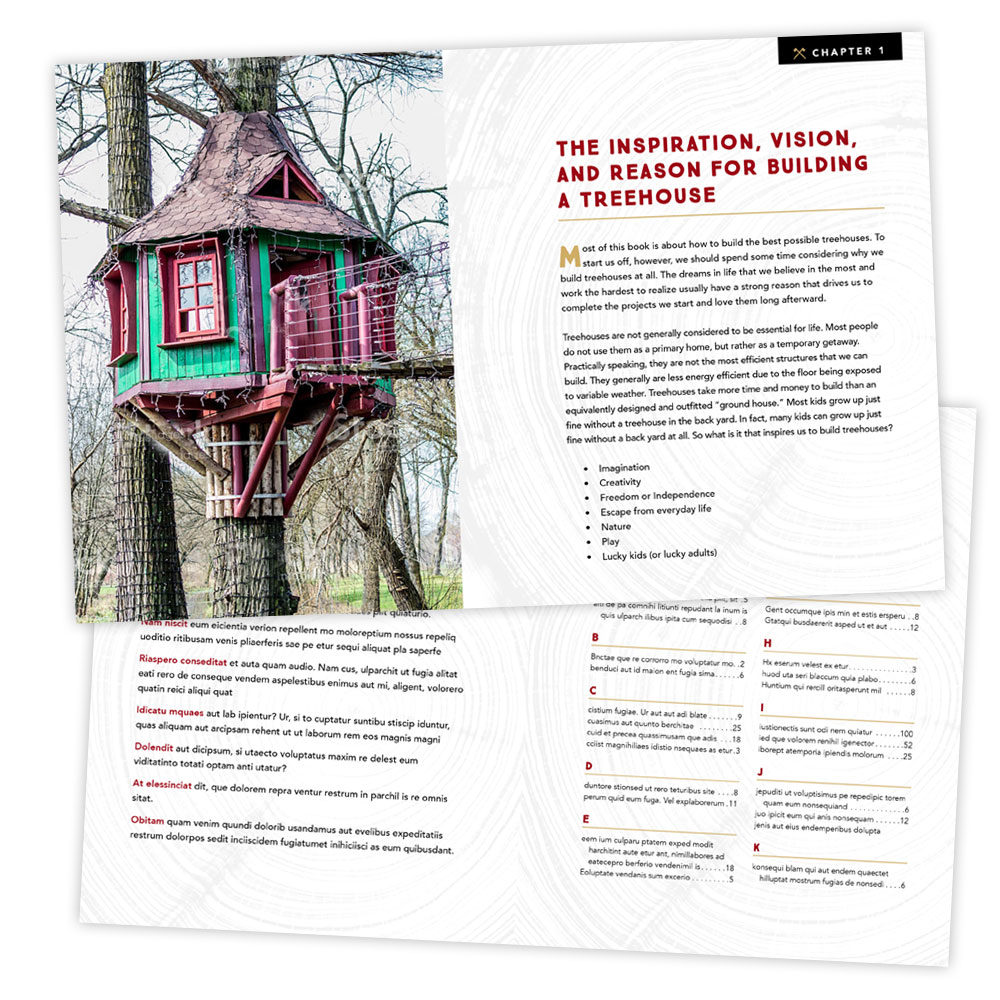 Interior Design – Treehouse Book